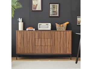 Buffet    <strong></strong> <strong></strong> - 150 cm coloris marron 
