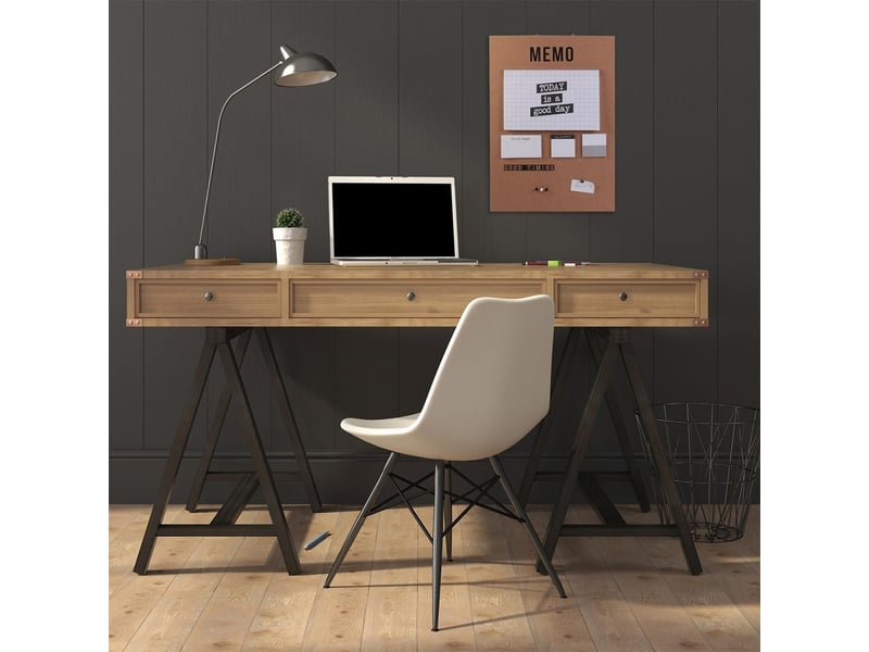  Mémo calendrier perpétuel working 60cm naturel  - Conforama E