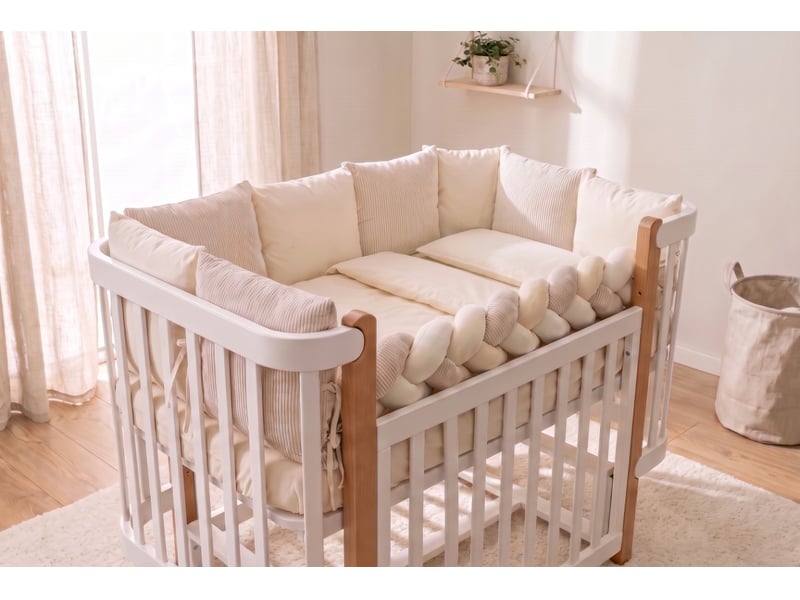  Yappy7in1 - ensemble de literie 7 en 1 - beige 4754010385843 - Conforama B