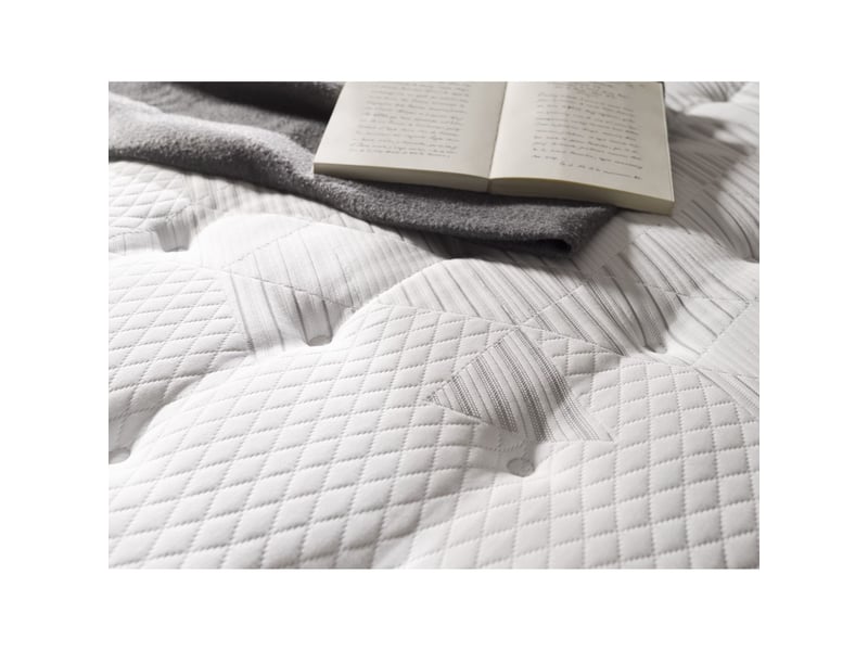  Matelas hybride à ressorts ensachés hybrid exclusive - mi-ferme, mémoire de forme, indépendance de couchage 8435720046380 - Conforama E