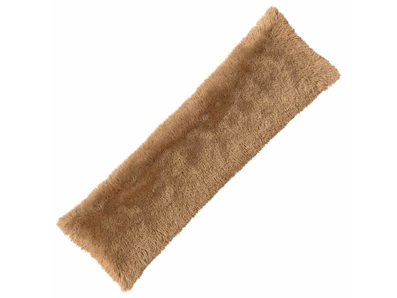  Coussin avec oreiller, coussin décoratifs heerlen taupe 40 x 145 cm fleece pv cf50973  - Conforama A
