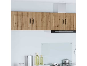 Armoire de cuisine 2 pcs chêne artisanal bois d'ingénierie shl6218