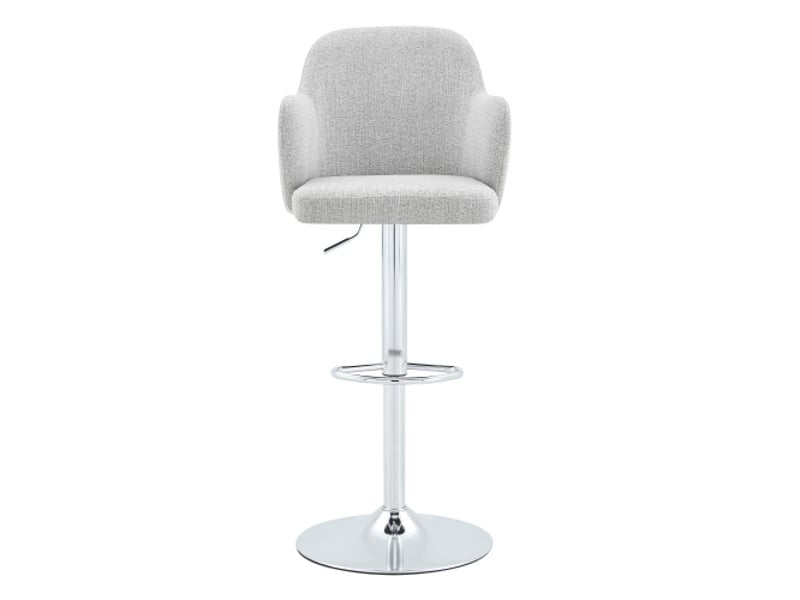 Tabourets de bar réglables – ensemble de 2, modernes, accoudoirs, pivotants 360°, hauteur réglable – pour bar pro - Conforama A