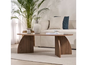 Table basse coloris marron MOBILIER DECO