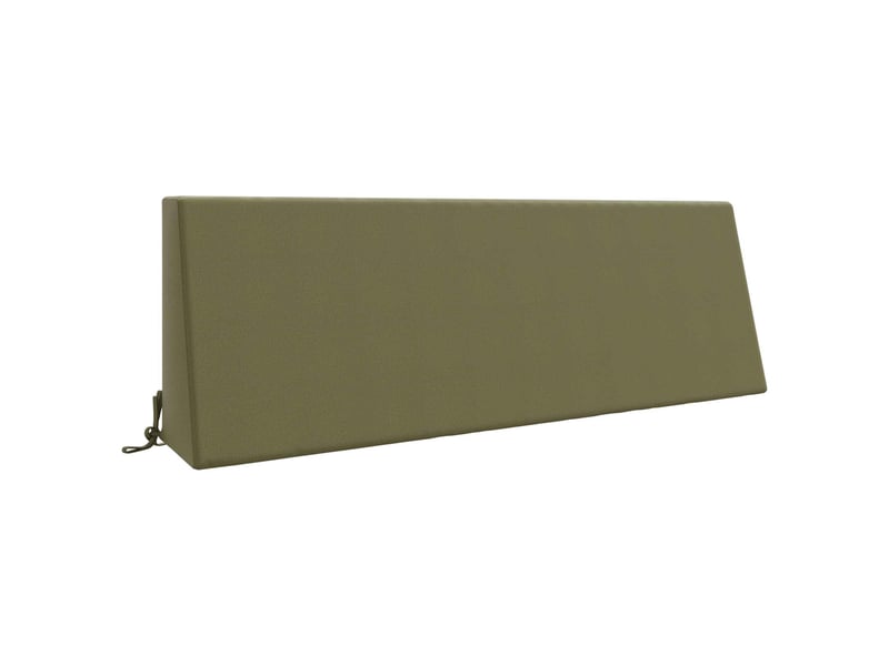 Coussin de dossier, coussin de dos soest 100 % polyester vert olive cf55250 - Conforama A