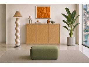 Pouf / repose pied <strong>CASANOVA</strong> <strong></strong> vert