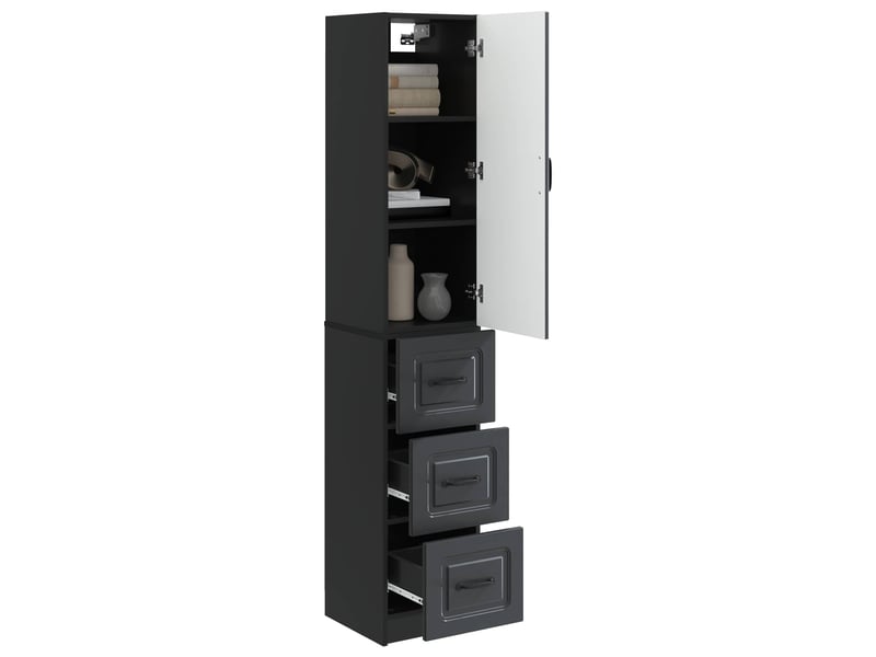  Ensemble de meubles 2 pcs, rangement de salon 33 x 34,5 x 87 cm bois d'ingénierie shl9382  - Conforama C