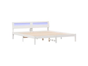 Lit 2 places 180x200 cm    coloris blanc