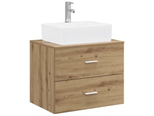 Ensemble de mobilier de salle de bain chêne artisanal cf64622