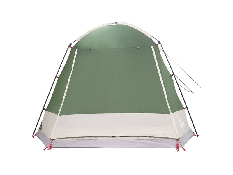  Tente de camping, tente cabane 8 personne vert polyester et acier shl68104  - Conforama D