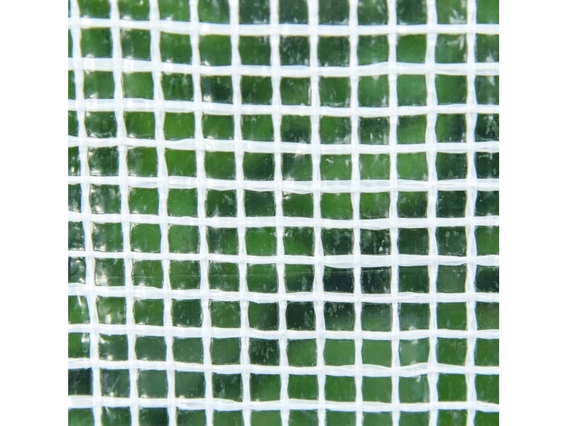  Serre de jardin 270 x 90 x 90 cm – blanc – 3 fenêtres enroulables à fermeture zippée pour plants et légumes  - Conforama E