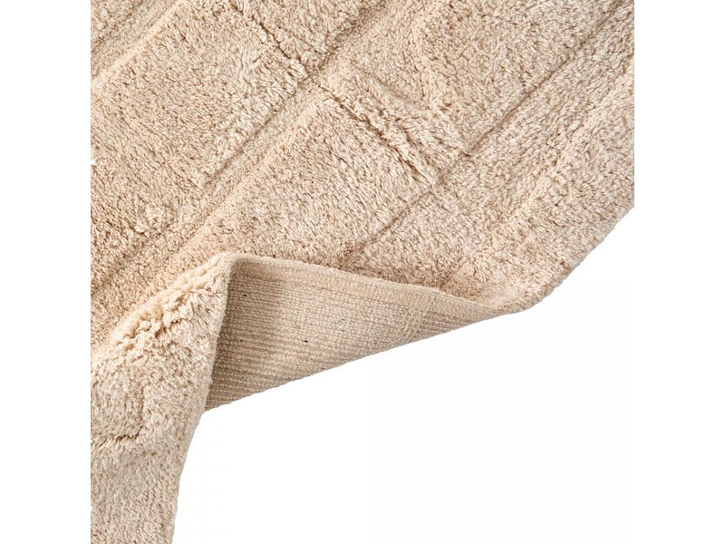  Tapis de bain motifs embossés en coton tufté  - Conforama C