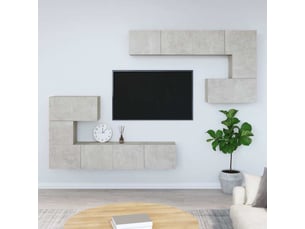 Meuble tv coloris gris 30.5 cm <strong></strong> <strong></strong>