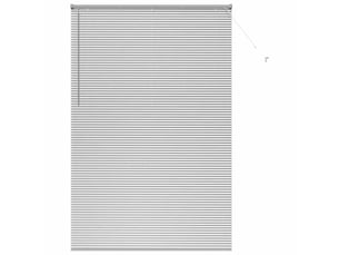 Store vénitien, store de fenêtre argenté 220 x 145 cm 25 mm aluminium cf47592