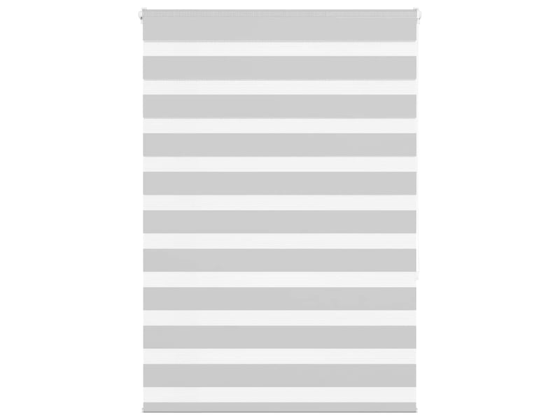  Store zèbre, store de fenêtre gris clair largeur du tissu 100,9 cm polyester cf48440  - Conforama B