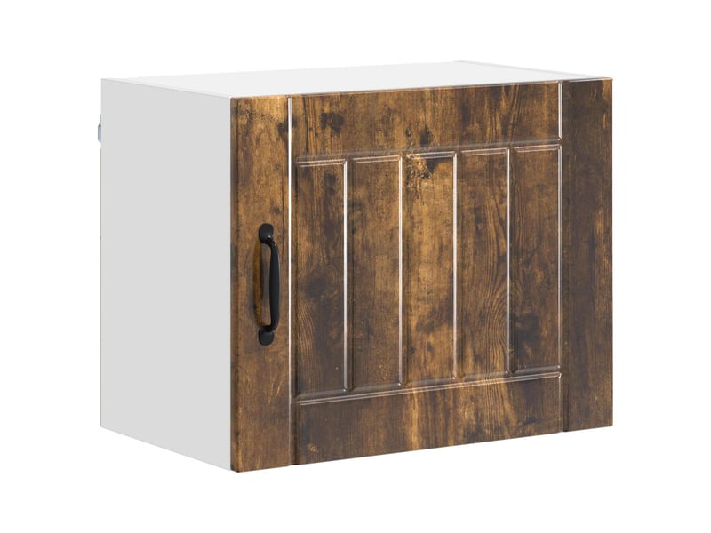  Meuble mural de cuisine | armoire de cuisine 2 pcs chêne fumé bois d'ingénierie shl2297  - Conforama E