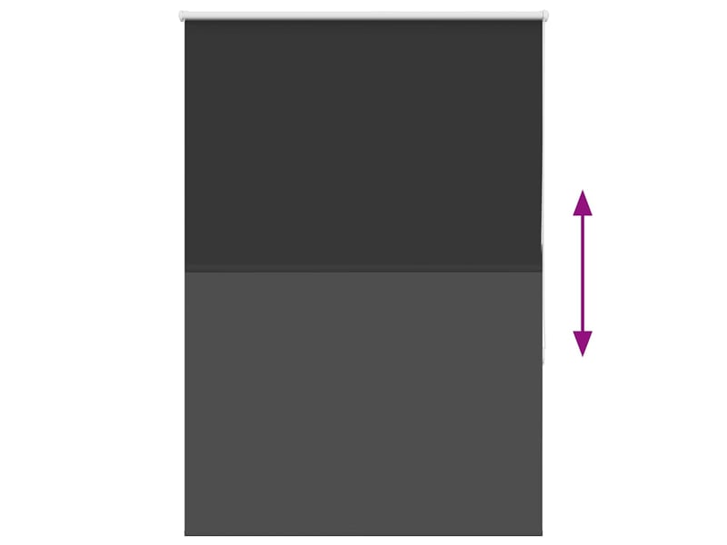  Store enrouleur occultant, store à rouleau largeur du tissu 90,7 cm polyester cf46491  - Conforama E