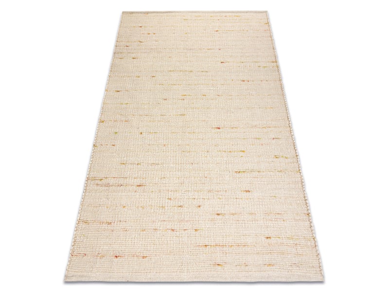  Tapis nepal pastel drops crème mélange - laine, double face, naturel 120x170 cm  - Conforama A