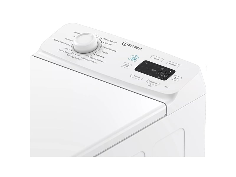  Indesit - lave-linge top 6kg 1200 toursmin  tib621push&amp;gofr - TIB621PUSH&amp;GOFR - Conforama C