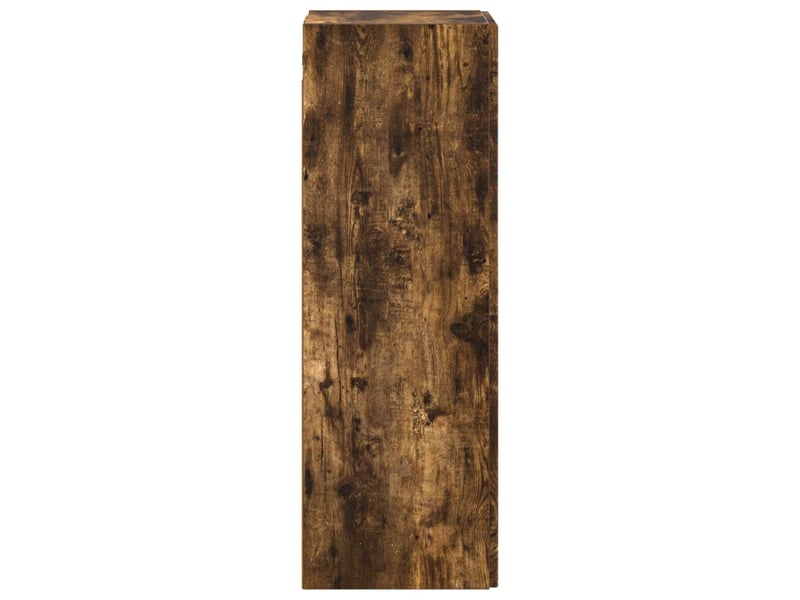  Cabinet salle de bain mural, meuble de rangement chêne fumé 33x34.5x60 cm shl6410  - Conforama D