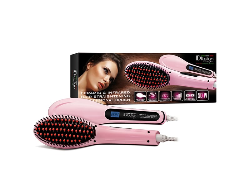  Brosse lissante professionnelle ceramic and infrared 50w  - Conforama A