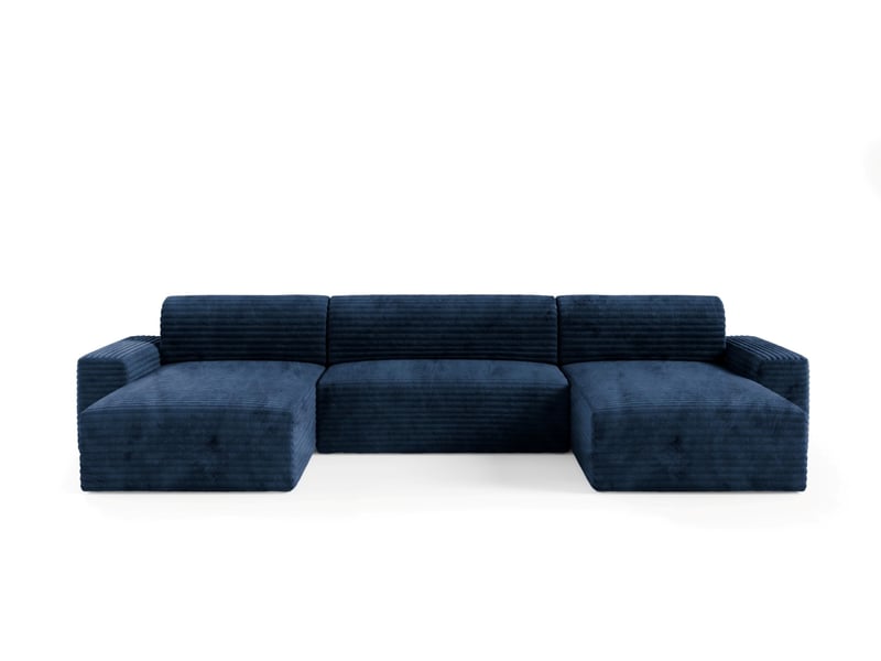  Canapé d’angle coco u avec fonction de couchage couleur : tilia 77  - Conforama A
