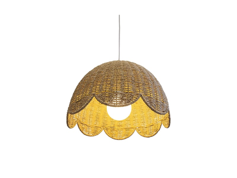  Suspension inana corde naturelle ø38 cm 62921 - Conforama E