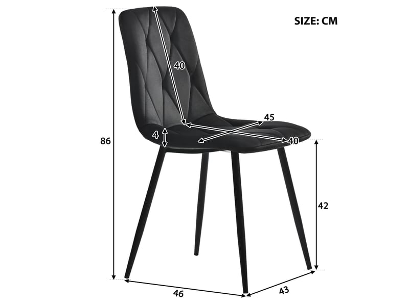  Ensemble repas 5 pièces avec table extensible 100 à 140cm et 4 chaises, pour 4 à 6 personnes, noir Bliss Lite - Conforama D