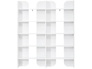 Bibliotheque coloris  blanc  <strong>REDOM</strong> <strong></strong> - 25 cm x 160 cm