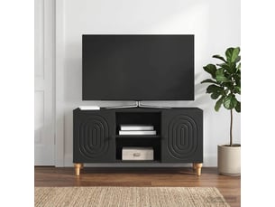 Meuble tv coloris noir 102 cm <strong></strong>  <strong></strong>