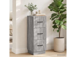 Armoire de rangement bureau, armoire à tiroirs 33 x 34.5 x 87 cm bois d'ingénierie shl5673