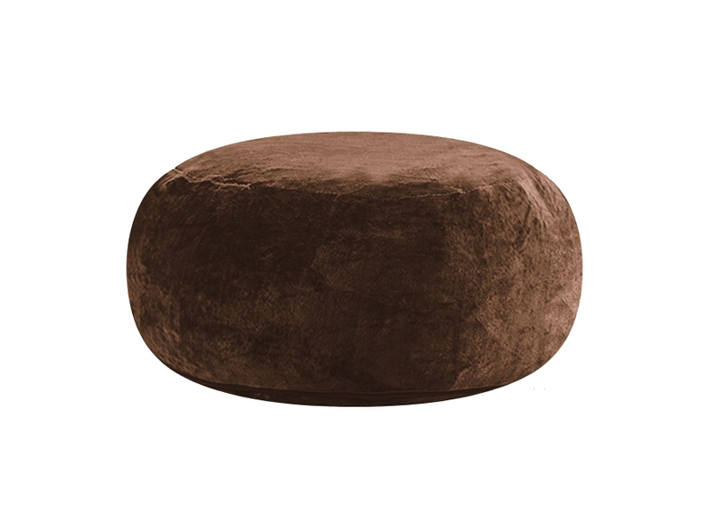  Pouf rembourré siège souple assise confortable siège de lecture format fauteuil format canapé assise adulte  - Conforama A