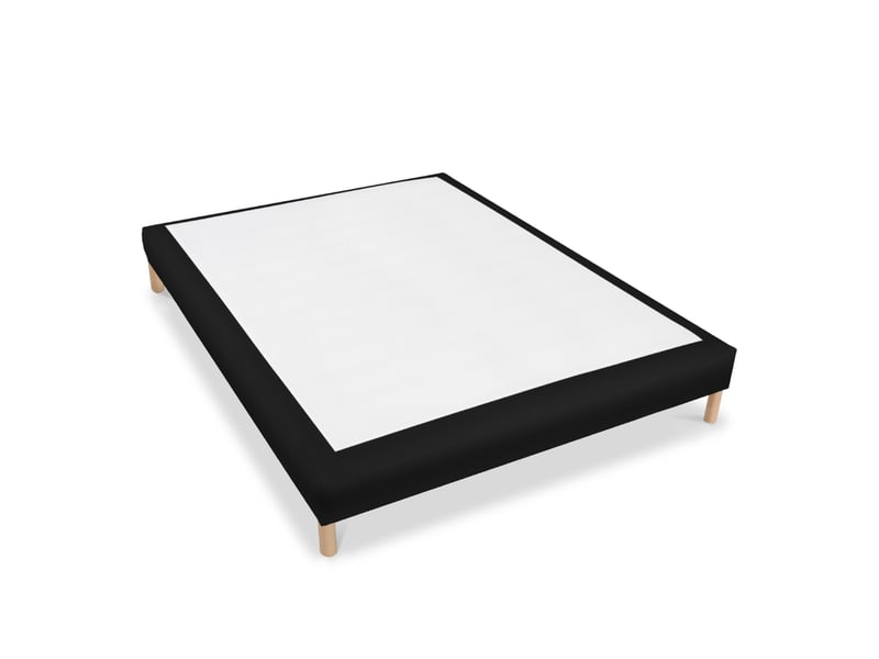  Sommier tapissier simili faro - noir - 140x200 3SO0207181420.0110 - Conforama B