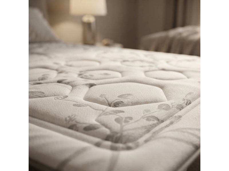  Surmatelas visco luxury graphène - visco au graphène 3 cm, tissu stretch et base respirante 8435720053982 - Conforama C