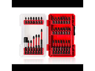 Coffret de 35 embouts de vissage en acier s2 magnétique pour tournevis visseuse aux chocs