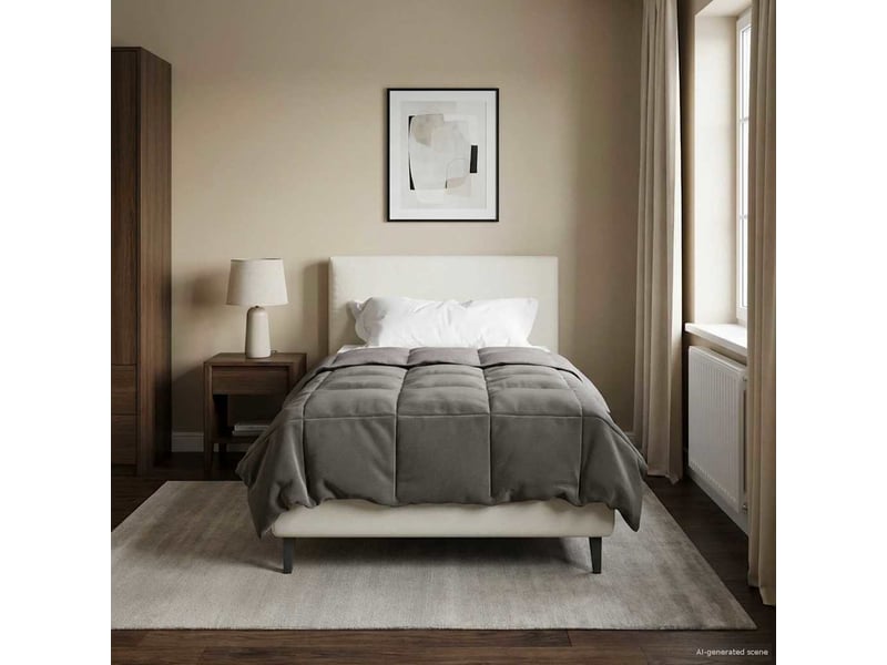  Couette - duvet d'été 135 x 200 cm été microfibre (100% polyester)  - Conforama B