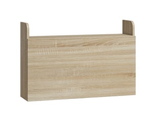 Bureau suspendu table murale table d'ordinateur murale et tablette rabattable avec rangements - 77 x 20 x 51 cm