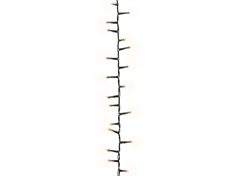  Guirlande à led, éclairage de noël compacte avec 400 led blanc chaud 13 m pvc cf62279  - Conforama C