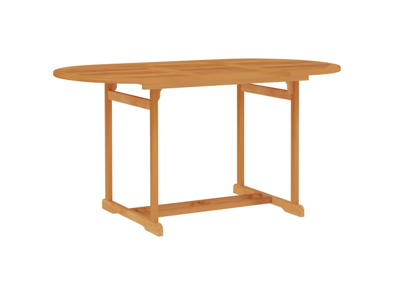  Salon de jardin meuble d'extérieur ensemble de mobilier 5 pièces avec coussins gris bois de teck massif 02_0016382  - Conforama B