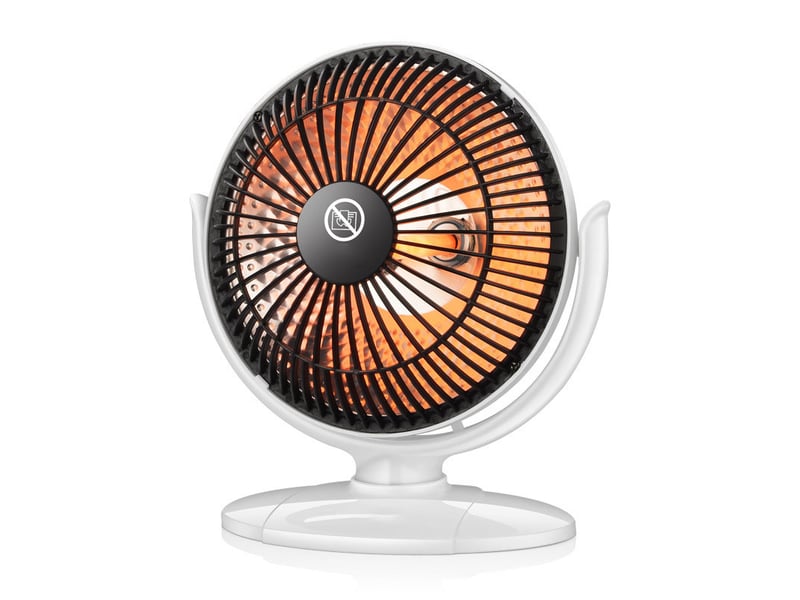 Chauffage soufflant portable, mini chauffage électrique portable de 200 w, adapté au bureau, à la maison et au chauffage de toute la maison, blanc HRC0004578LY - Conforama A