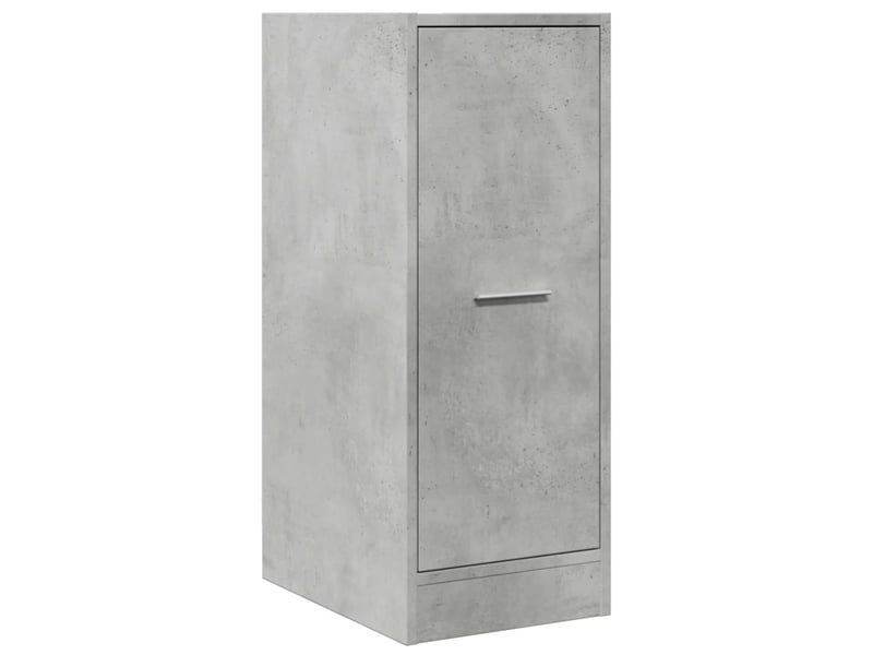  Meuble de rangement, armoire d'apothicaire gris béton 30x41x77,5cm bois d'ingénierie  - Conforama D