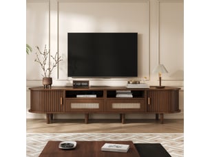 Meuble tv coloris naturel 170 cm <strong>HAUSS SPOLE</strong> <strong></strong>