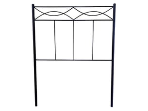 Tete de lit A poser largeur 143 cm B12918 8435720069303 finition epoxy noir