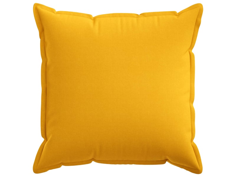  Lot de 6 housses de coussin houten jaune clair 80 x 80 cm cf49843  - Conforama A