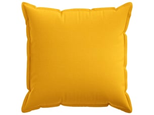 Lot de 6 housses de coussin houten jaune clair 80 x 80 cm cf49843