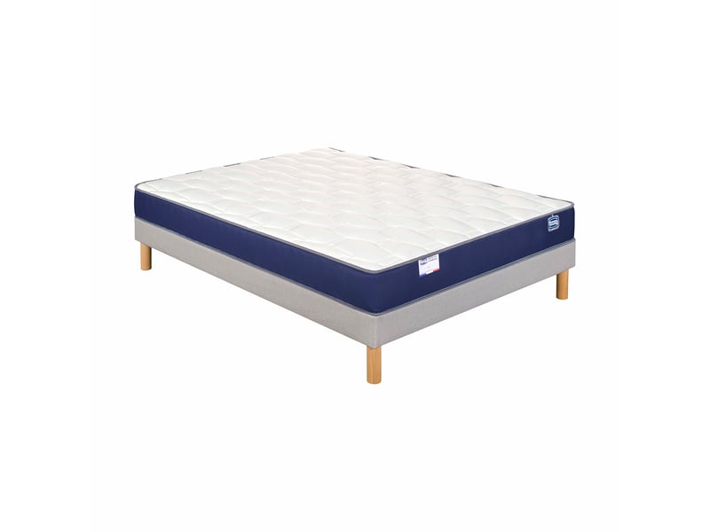  Matelas + sommier Ressorts 140x190 cm  - Conforama C