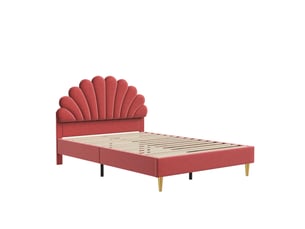 Lit 2 places 140x200 cm FEEOHOME   coloris rose