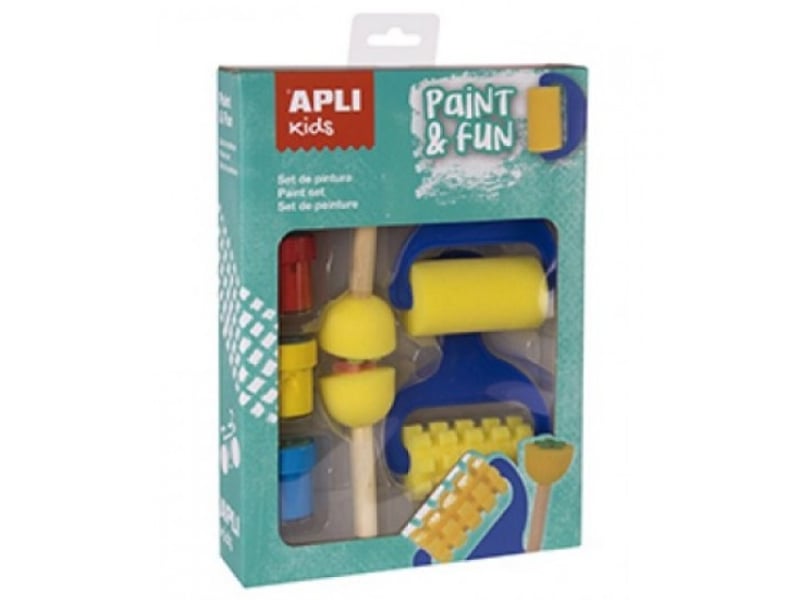  Set d outils de peinture, rouleaux et eponge 15135 - Conforama A
