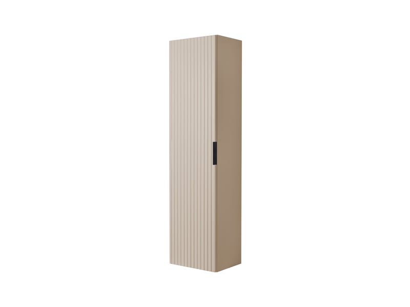  Meuble colonne suspendu de salle de bain flow cachemire 35 x 136 cm  - Conforama A