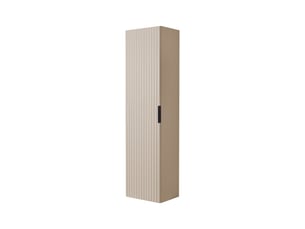 Meuble colonne suspendu de salle de bain flow cachemire 35 x 136 cm